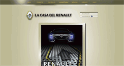 Desktop Screenshot of lacasadelrenault.com